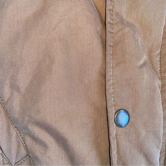 Urban outfitters members only X full zip & lined winter coat tan size XS women - Picture 11 of 16